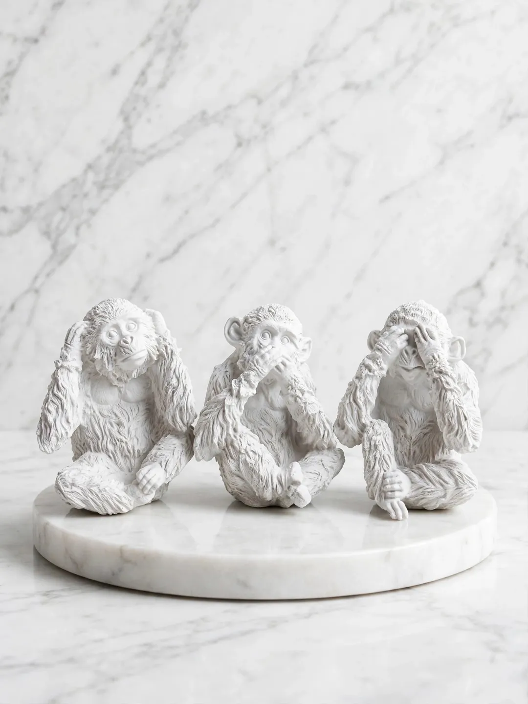Los tres monos sabios — view 1