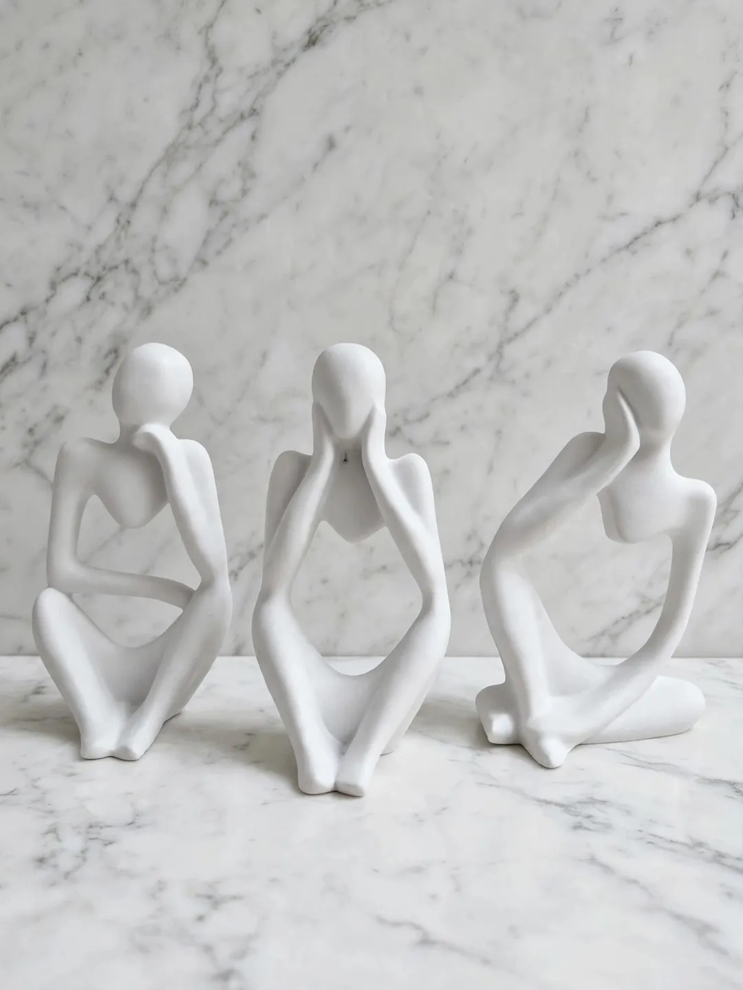 Set de figuras abstractas "Los tres sabios modernos" — view 1