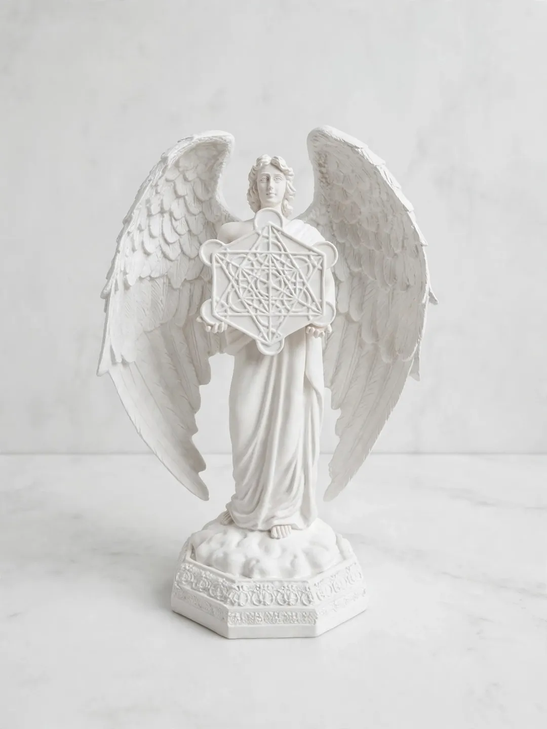 Ángel con Cubo de Metatrón — view 1