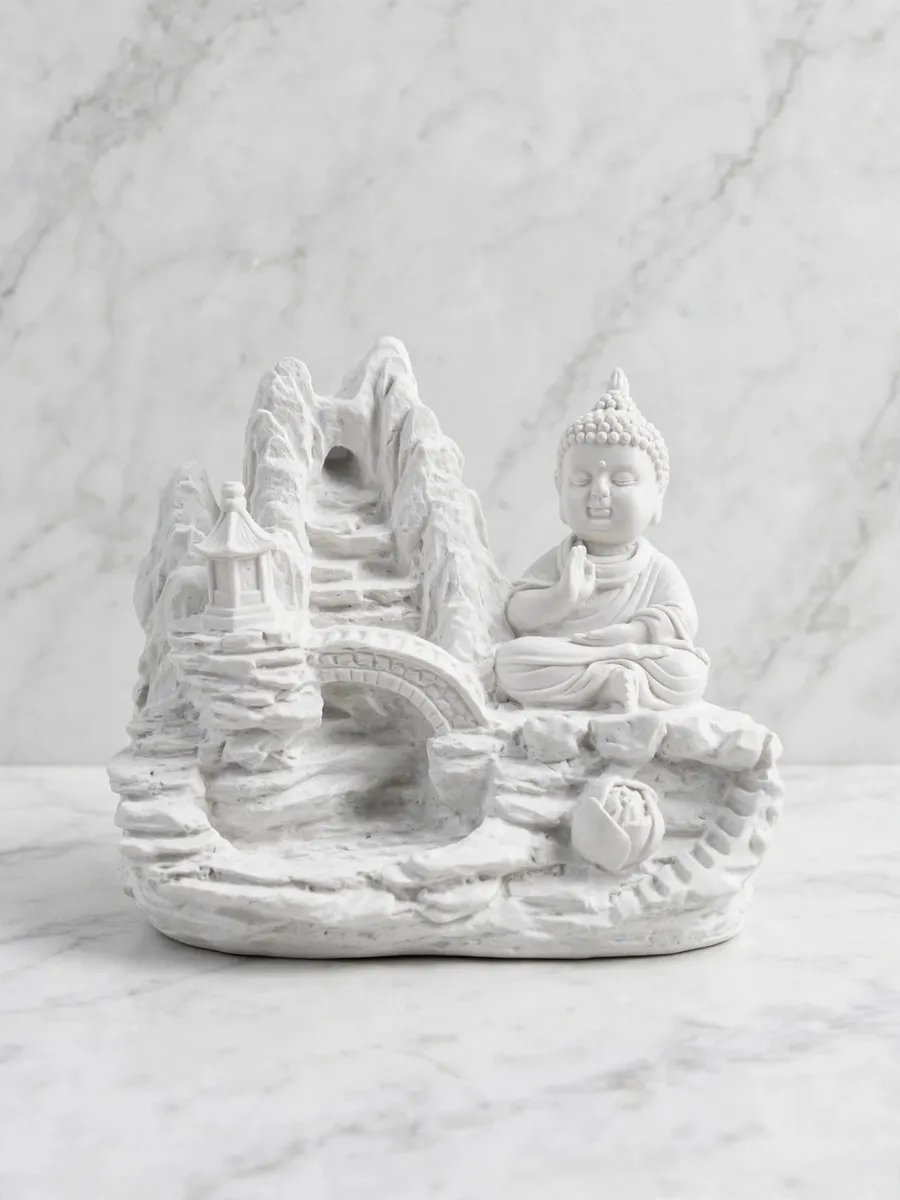 Pieza 66 — Fuente de humo zen de Buda