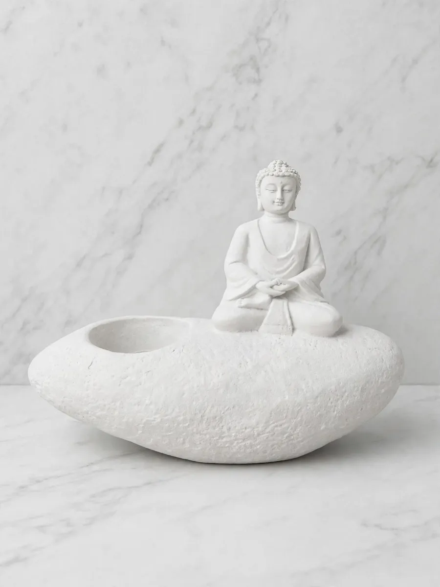 Pieza 70 — Fuente para vela zen de Buda