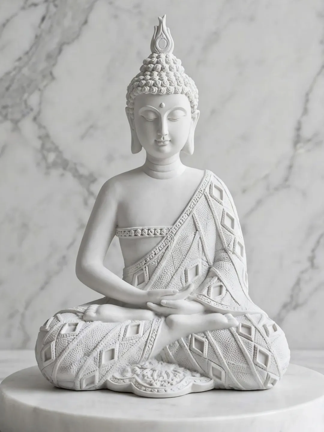 Estatua de Buda Sentado (Diseño Tradicional) — view 1