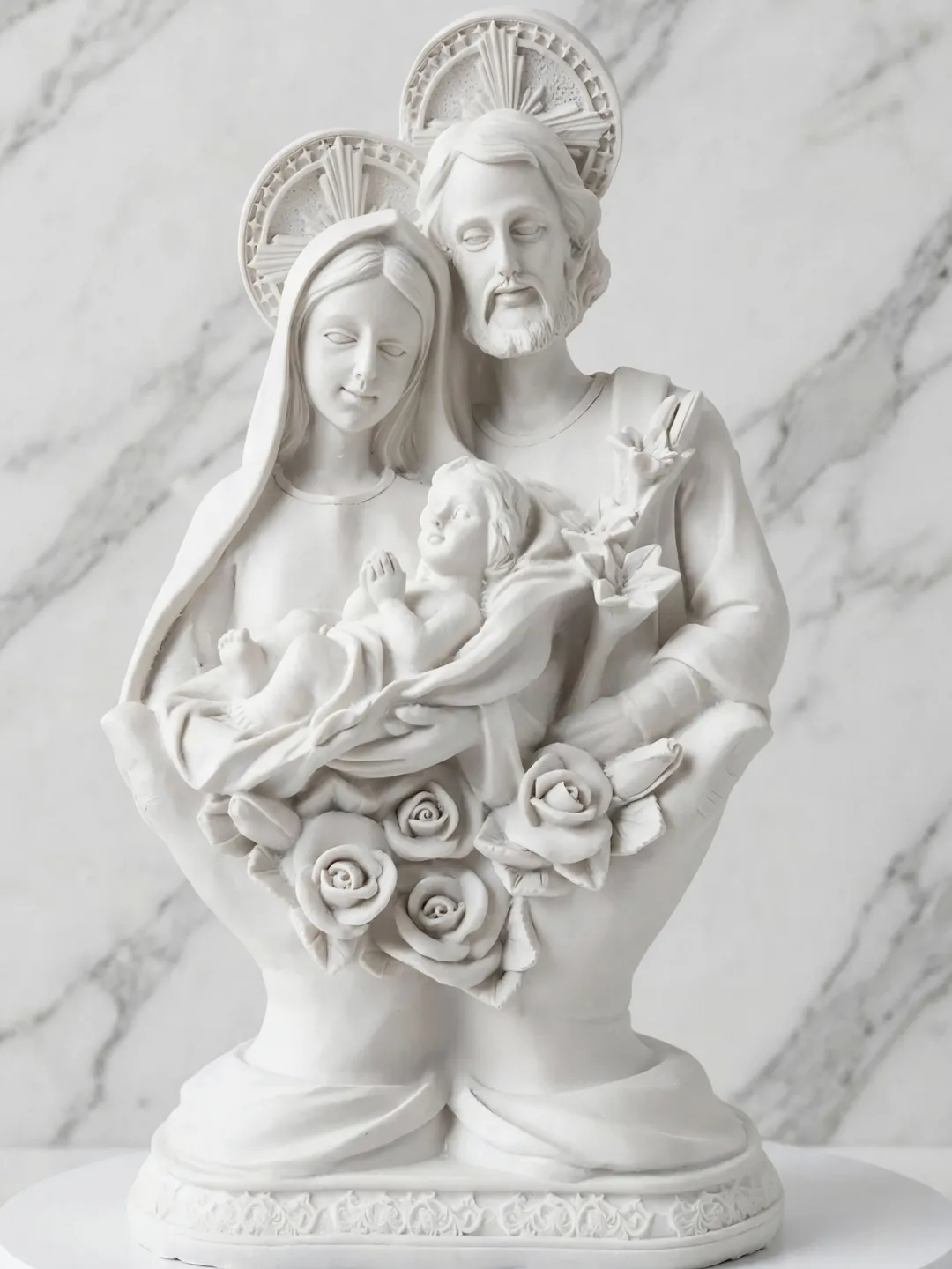 Sagrada Familia con Base de Rosas — view 1