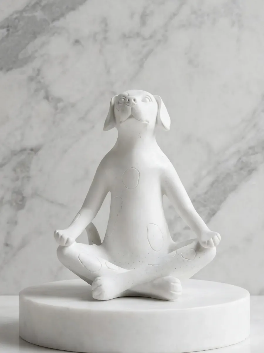 Pieza 11 — Perro en Postura de Yoga