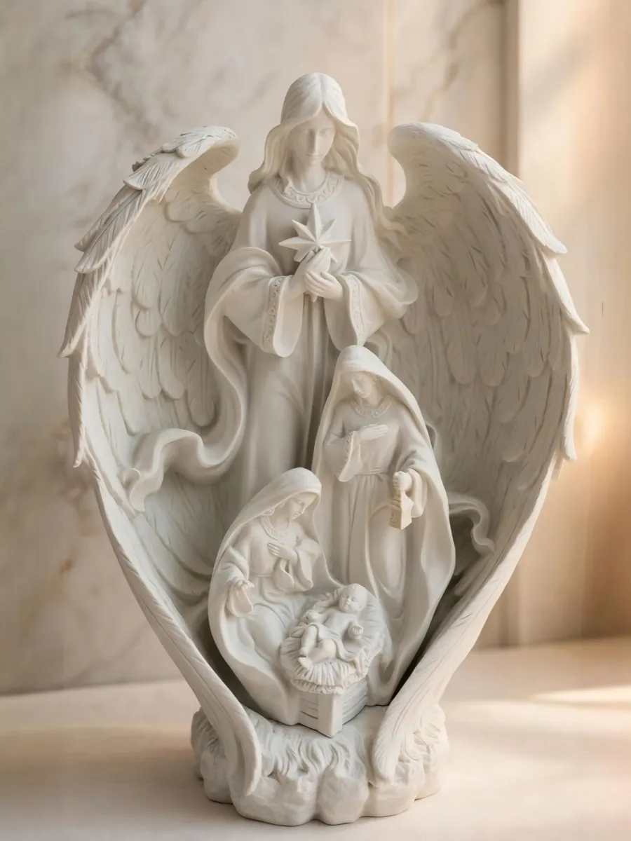 Pieza 20 — Nacimiento Protegido por un Ángel
