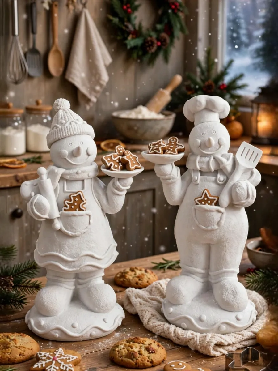 Pieza 36 — Muñecos de Nieve Reposteros