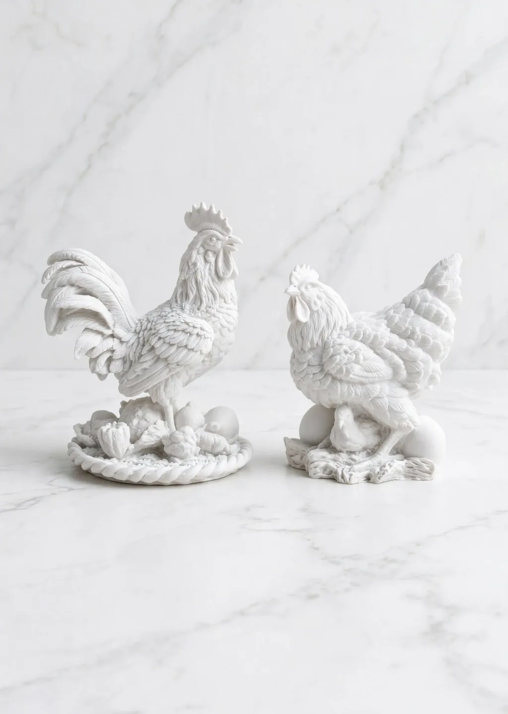 Conjunto de Gallos y Gallinas — view 1