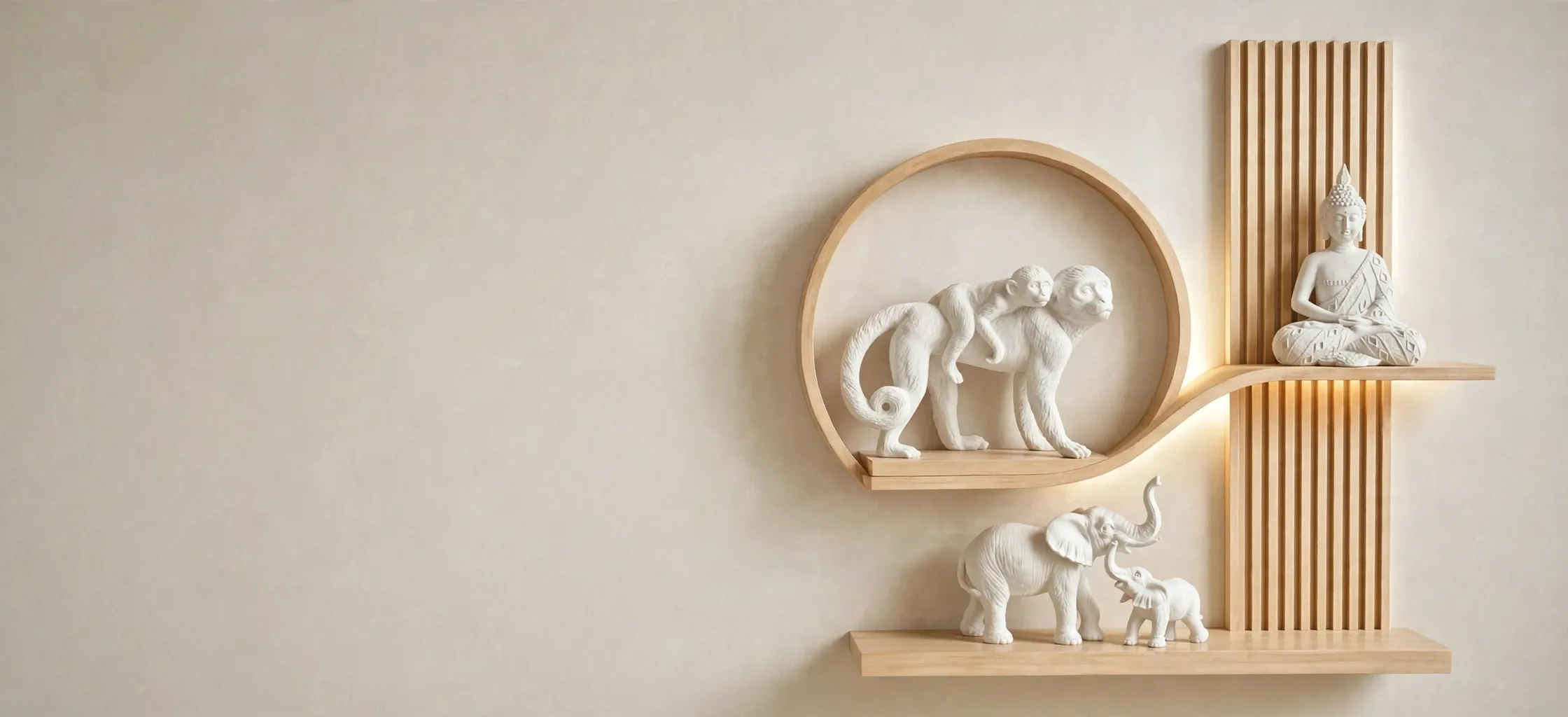 Escultura MOART en marmolina